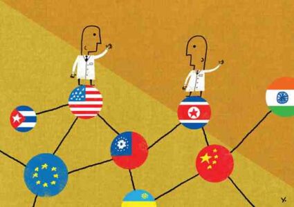 Utne Reader Illustrated: James Yang Image